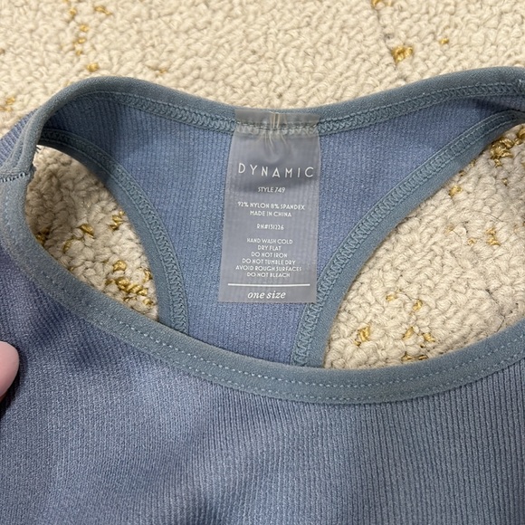 DYNAMIC CROPPED TANK TOP - Picture 3 of 3